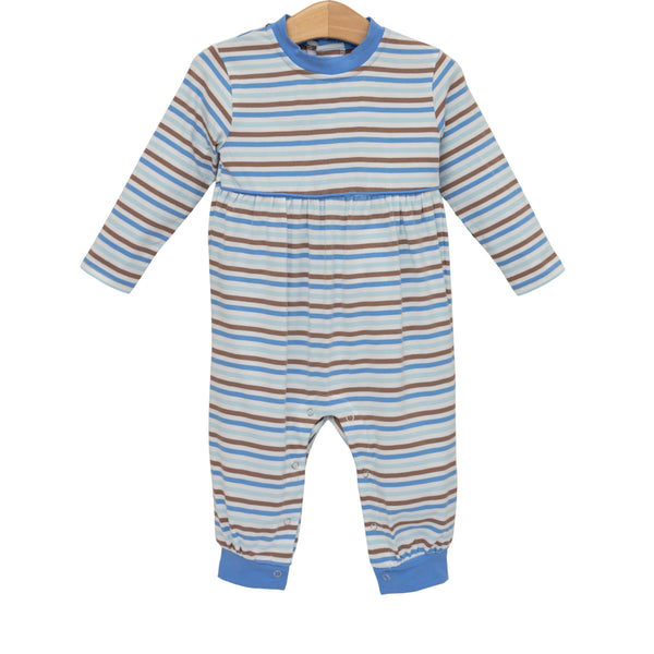 Bennett Romper- Hamptons Stripe