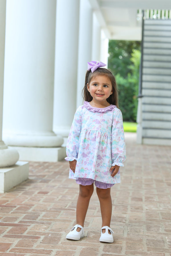 Dino Adventures Ruffle Bloomer Set