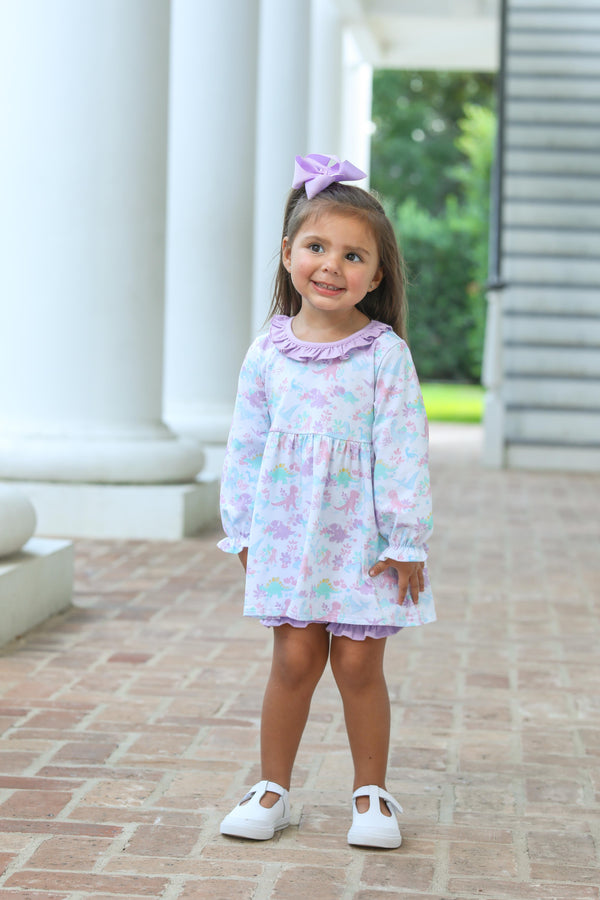 Dino Adventures Ruffle Bloomer Set