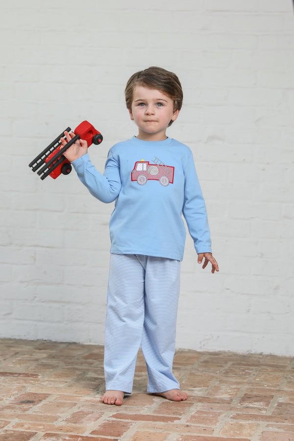 Fire Truck Pants Set