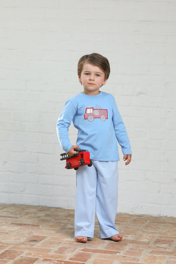 Fire Truck Pants Set
