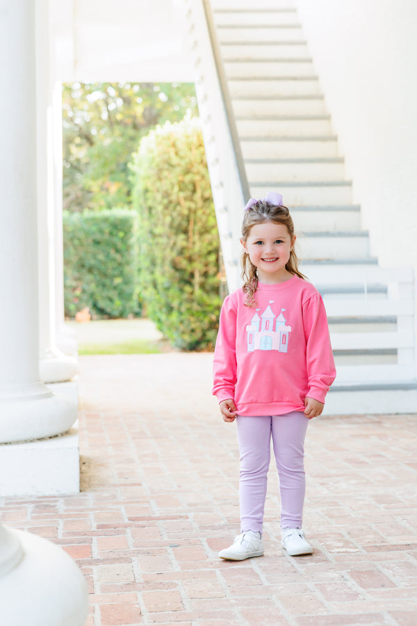 French Terry Pullover- Castle