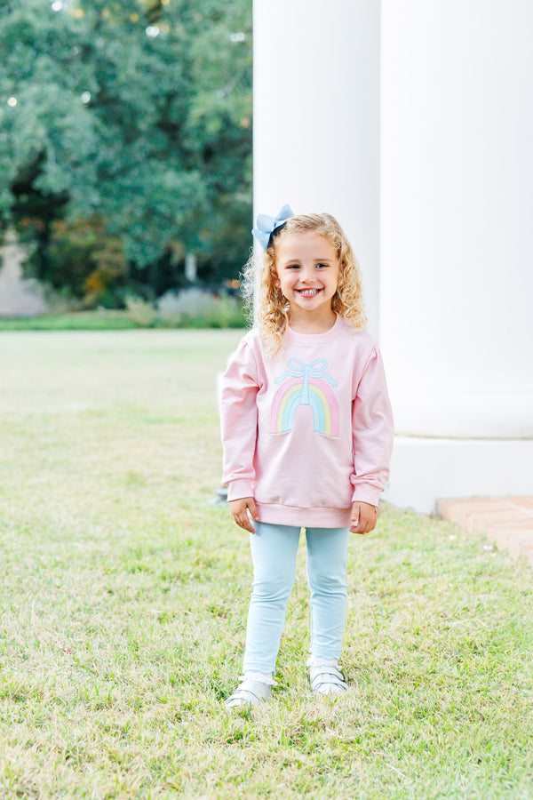 French Terry Pullover- Rainbow