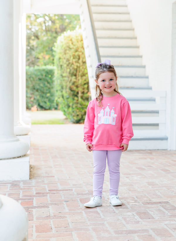 French Terry Pullover- Castle