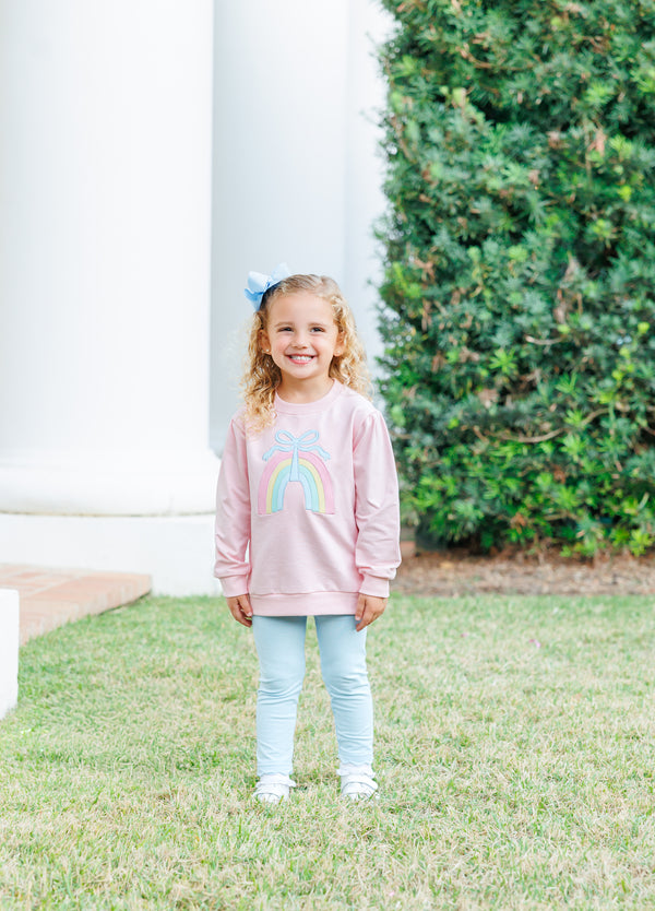 French Terry Pullover- Rainbow