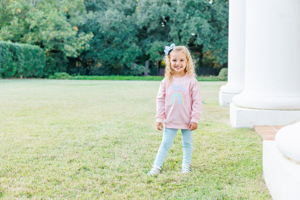 French Terry Pullover- Rainbow