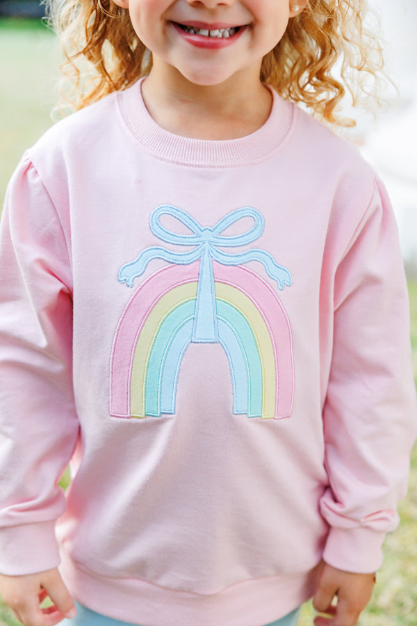 French Terry Pullover- Rainbow