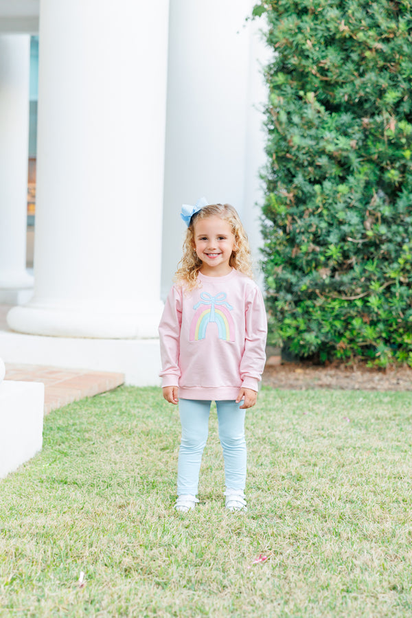 French Terry Pullover- Rainbow