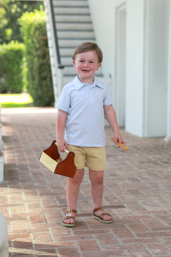 Henry Polo- Light Blue Stripe