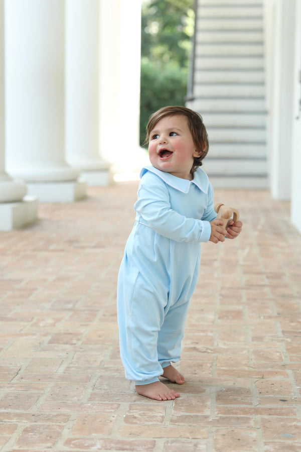 Joseph Romper- Light Blue