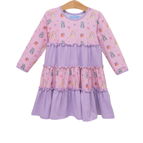 Fluffy Friends Twirl Dress