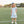 Megaphone Dress- Light Blue