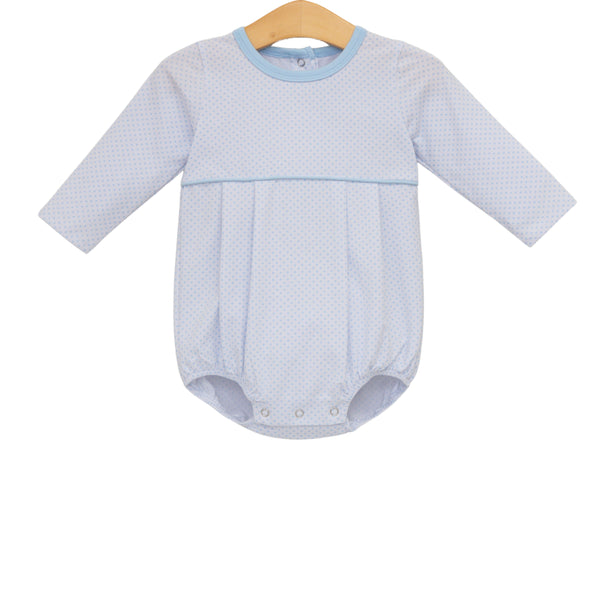 Bennett Bubble- Light Blue Bitty Dot