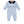Katherine Romper- Light Blue Stripe/Navy