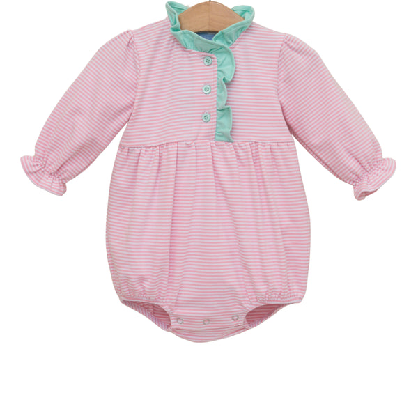 Scarlott Bubble- Light Pink Stripe/Mint
