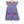 Lucy Game Day Dress- Royal Blue Stripe/Red
