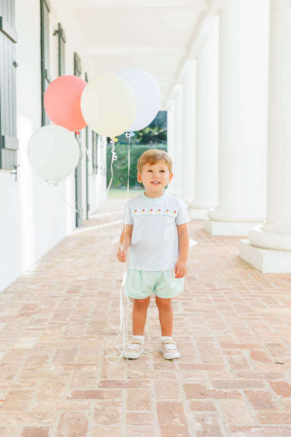 Magical Balloons Banded Short Set
