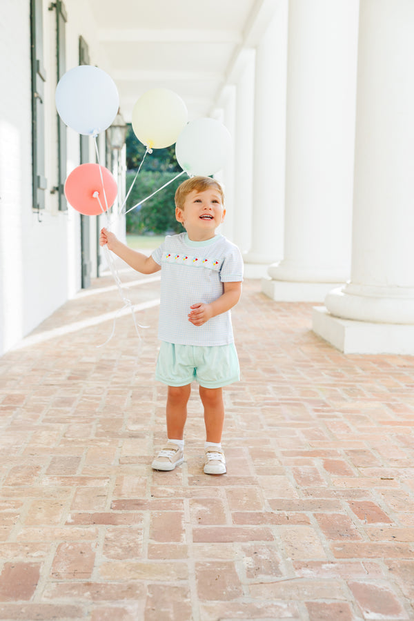 Magical Balloons Banded Short Set