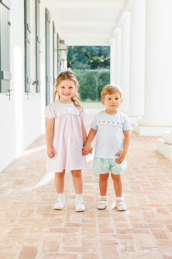 Magical Balloons Banded Short Set