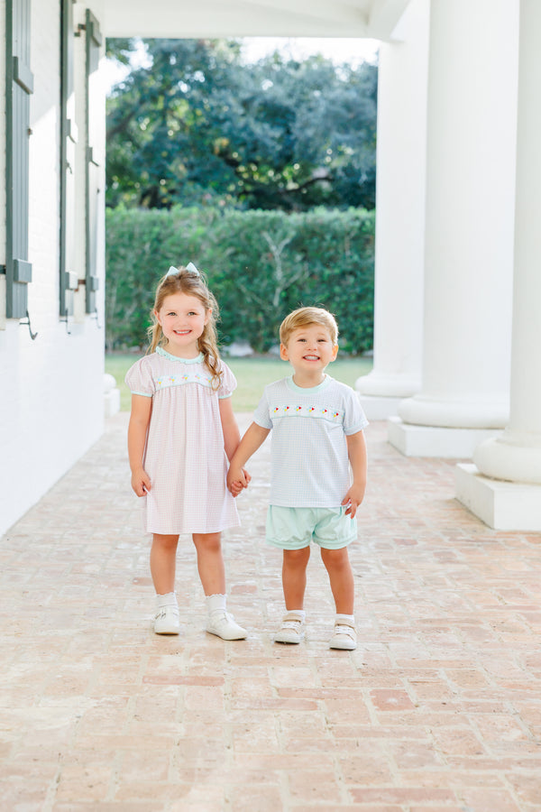 Magical Balloons Banded Short Set