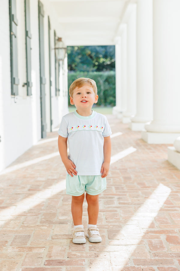 Magical Balloons Banded Short Set