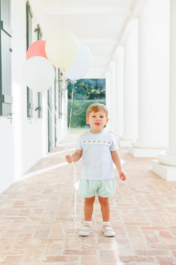 Magical Balloons Banded Short Set