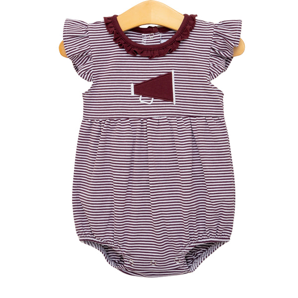 Megaphone Bubble- Maroon