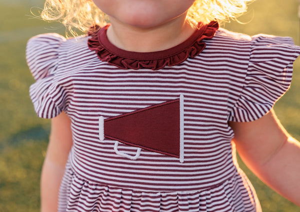 Megaphone Bubble- Maroon