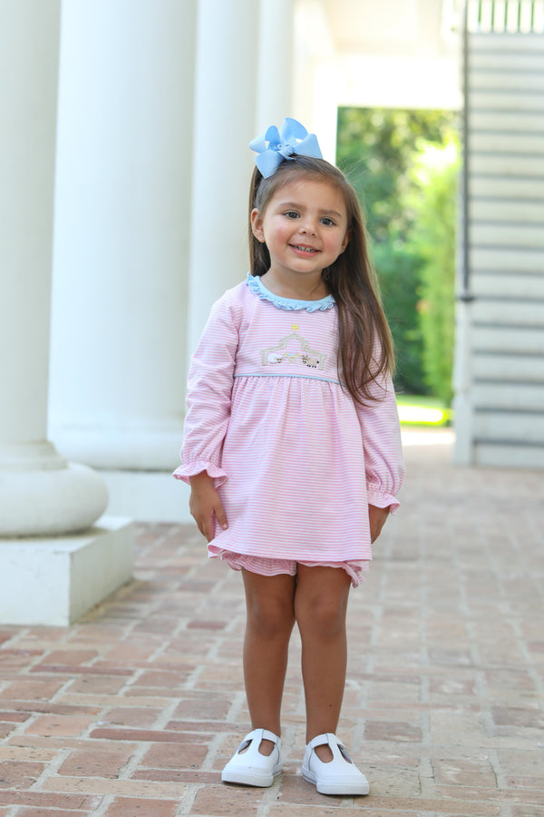 Nativity Ruffle Bloomer Set