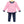 Reagan Pant Set- Pink Stripe/Navy
