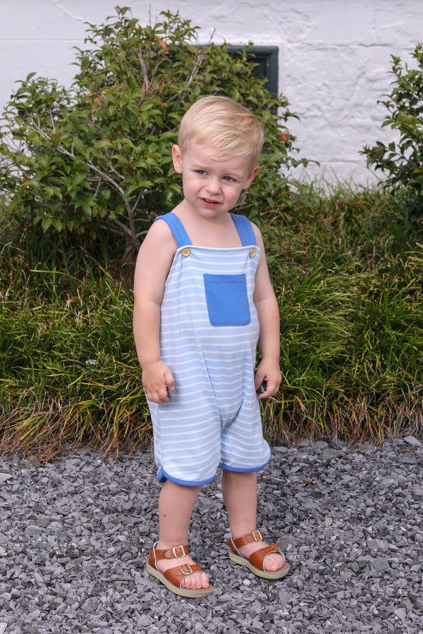 Oliver Shortall- Sky Blue Stripe/Blue