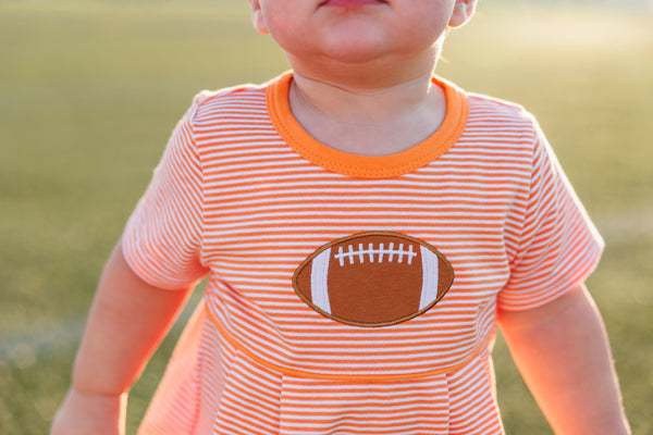 Football Bubble- Orange