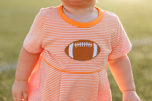 Football Bubble- Orange
