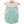 Penelope Bubble- Mint Stripe/Light Pink