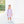 Abigail Dress- Lavender/Light Pink Stripe