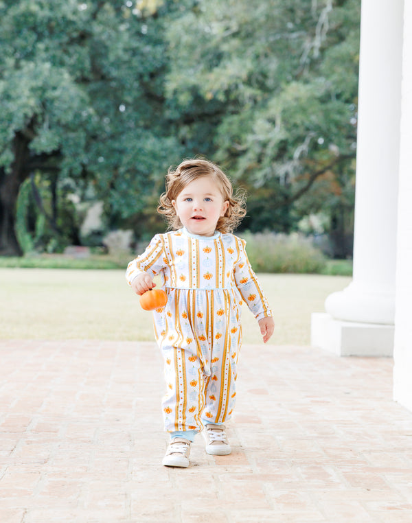 Pumpkin Patch Romper
