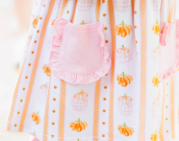 Pumpkin Patch Ruffle Bloomer Set