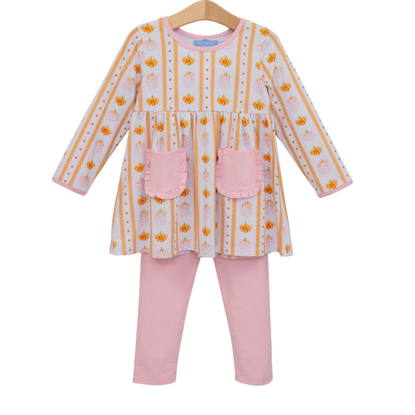 Pumpkin Patch Ruffle Pant Set
