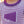 Megaphone Dress- Purple