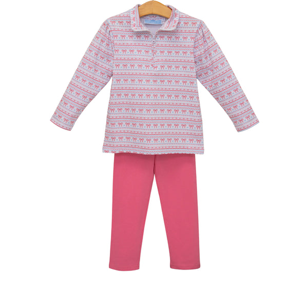 Sweetheart 1/4 Zip Pullover Set