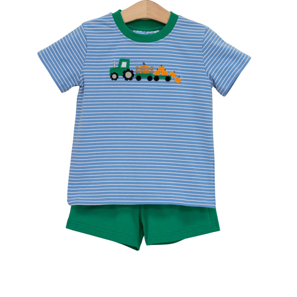 Tractor Trail Short Set