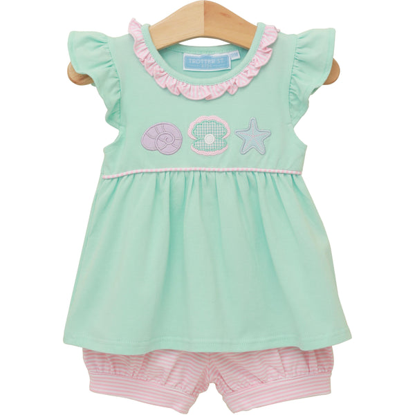 Under the Sea Banded Short Set